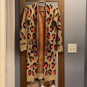 Leopard Cardigan